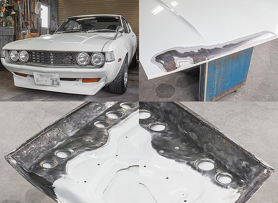 セリカのボンネット！ハイブリッド仕様！！ その1