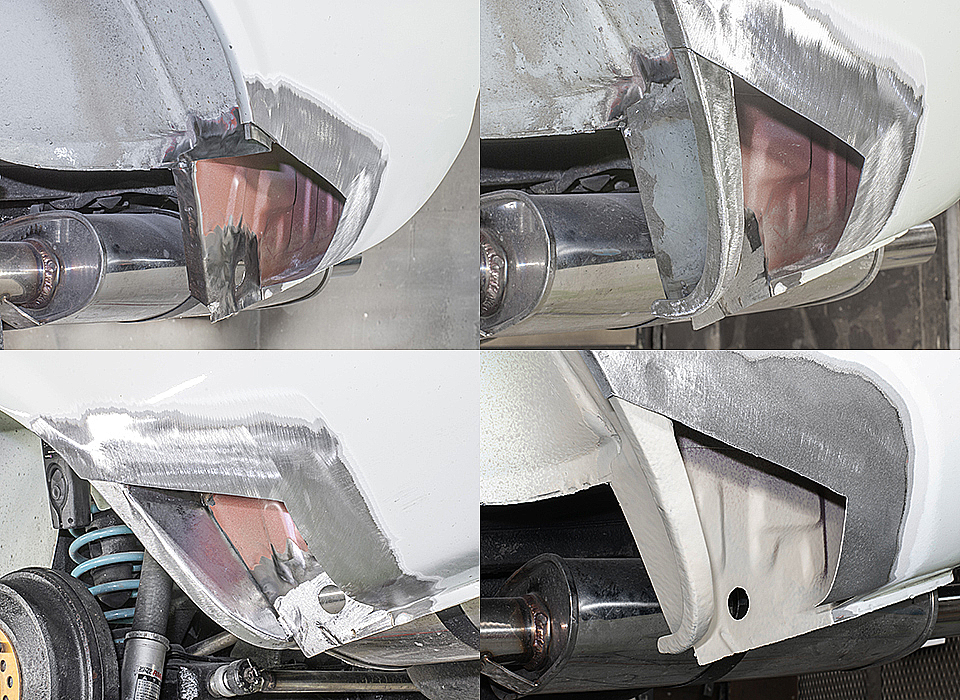 セリカ！リヤフェンダー錆､板金修理！！ 3