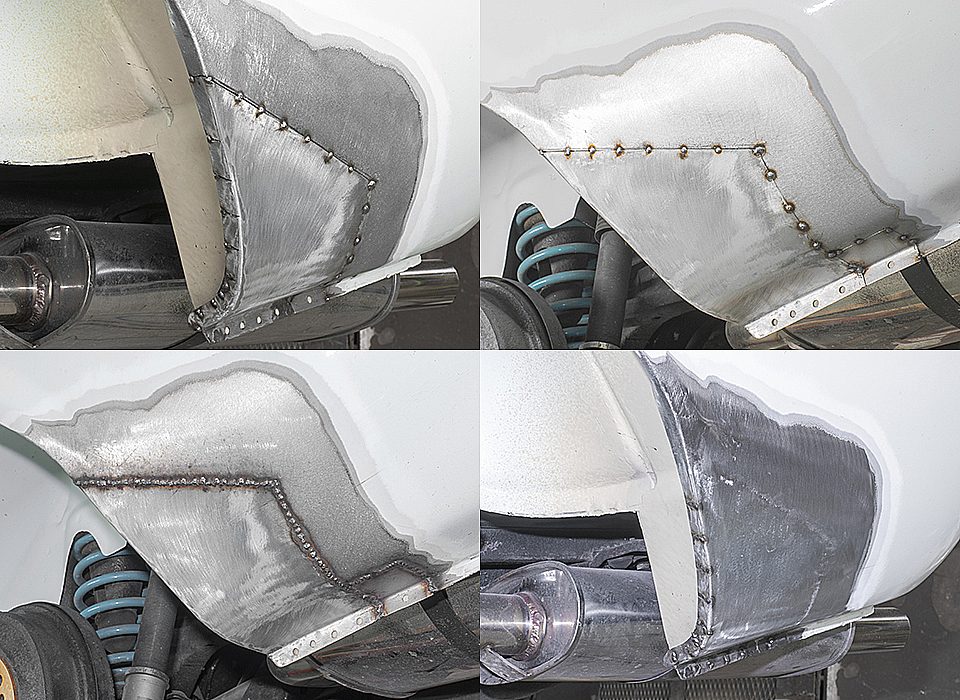 セリカ！リヤフェンダー錆､板金修理！！ 4