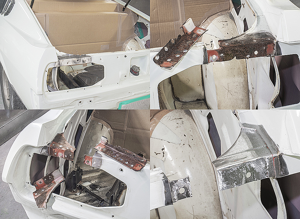 セリカ！バックパネルの板金修理！！ 1