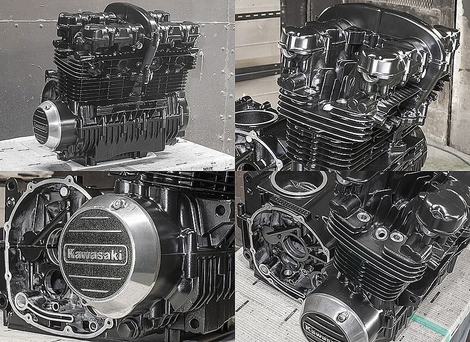 Z400FX エンジン塗装 完了！！