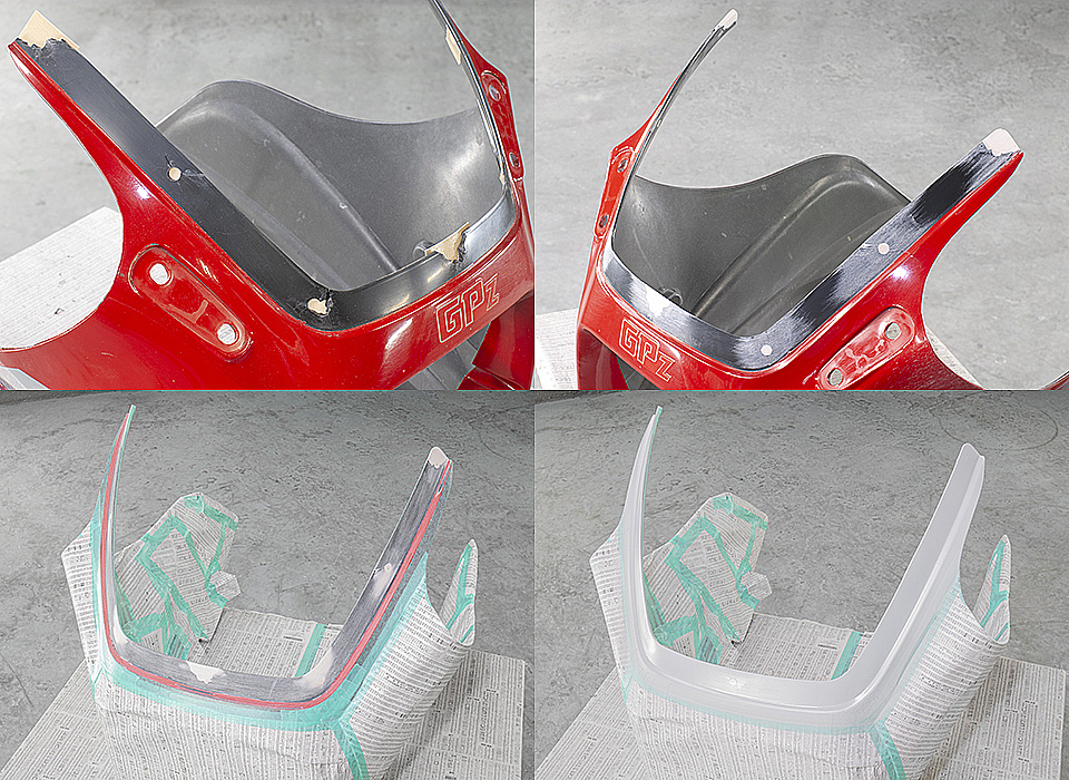 GPz1100 A1 全塗装！！ 2