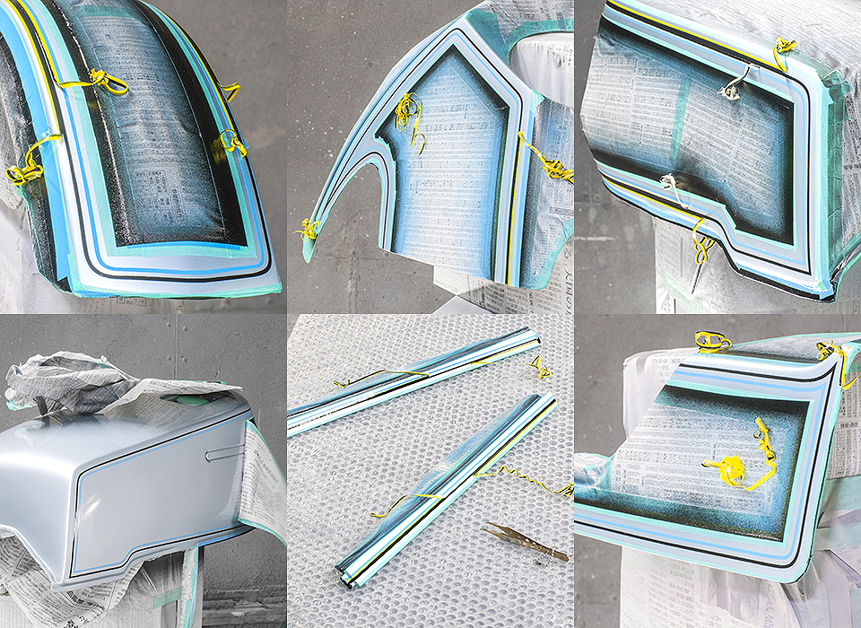 Z1-R 全塗装！メタリックスターダストシルバー！！ 4