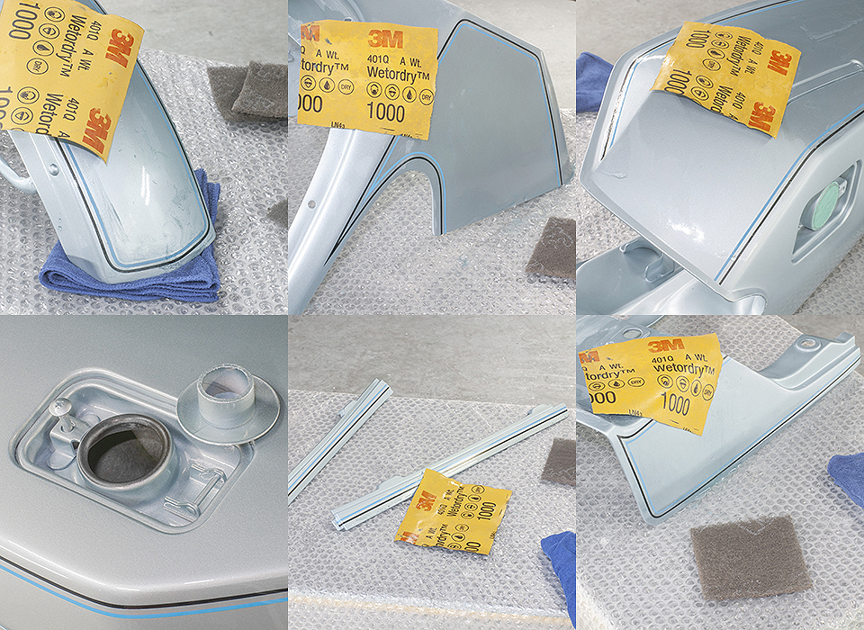 Z1-R 全塗装！メタリックスターダストシルバー！！ 5