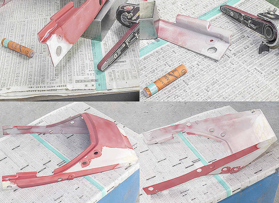 GPz1100 A1 全塗装！！ 8