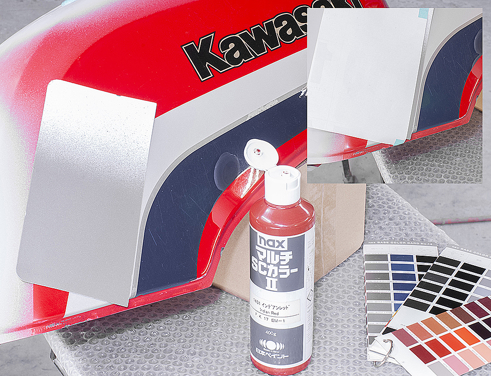 GPz1100 A1 全塗装！！ 14