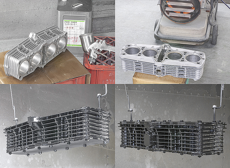 シリンダーの塗装！！ 3