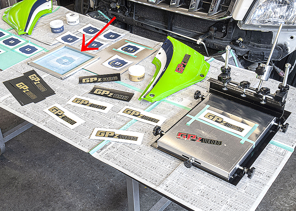 シルクスクリーン印刷と水転写シール！！ その1