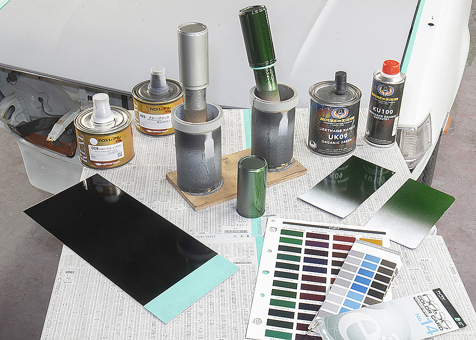 今日はイロイロ塗りました！！