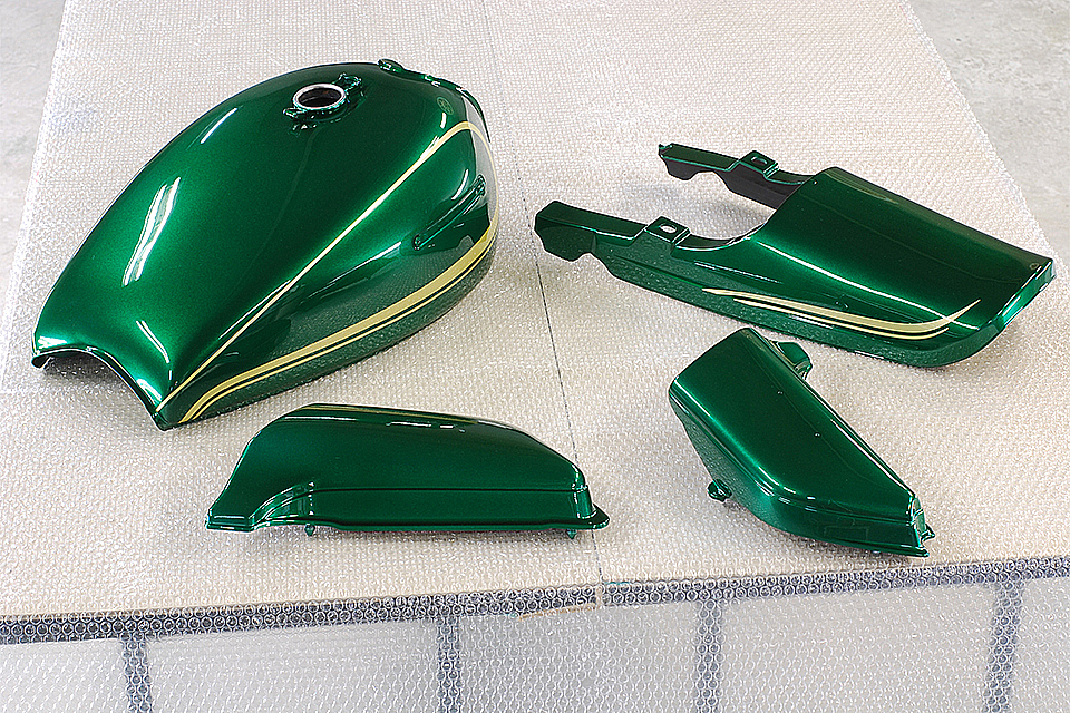 Z750 D1そしてZ1000 A2のルミナスグリーン！！