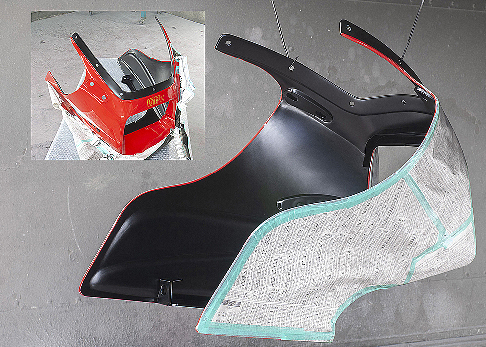 GPz1100全塗装！！ 30