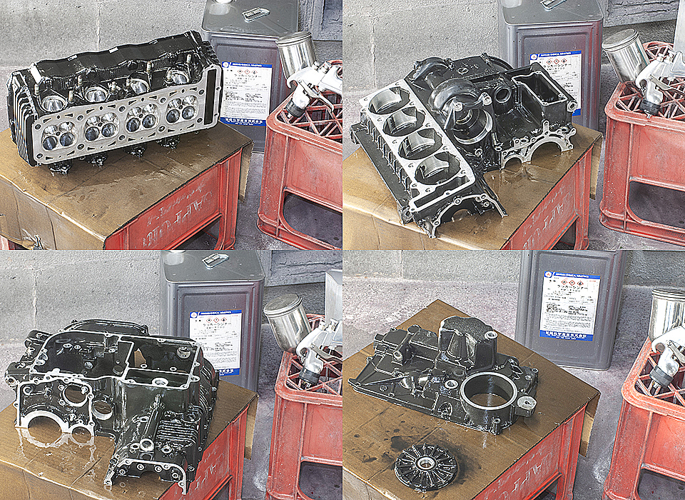 エンジンの塗装！！3