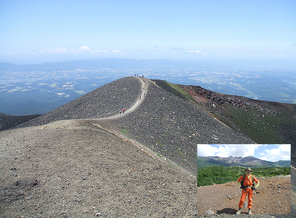 今日は！山は山でも十勝岳！！